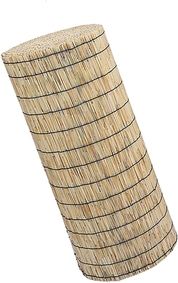 LINGWEI Bamboo Blinds, Natural Bamboo Hanging Window Blind, Privacy Screen for Outdoor Patios, Light Filtering Hanging Blinds, Easy Installation for Indoor, Outdoor. (100x200cm(1pcs))