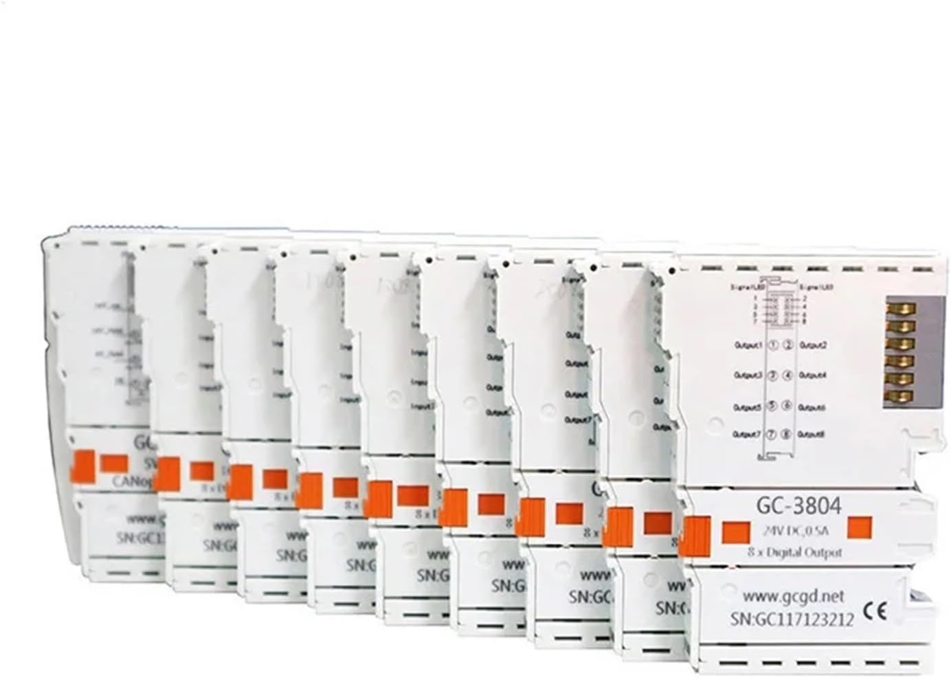 1pc IO Module 2w PT100/1000 /3w PT100/1000 /K/S/T/J-TC /GC-3804~GC-3874 Series(GC-3844 K-TC)