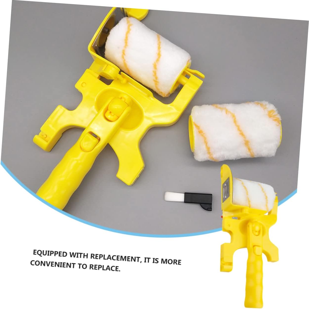 Latex Paint Roller Tool Paint Edger for Tricky Corners Wall Painting Brush