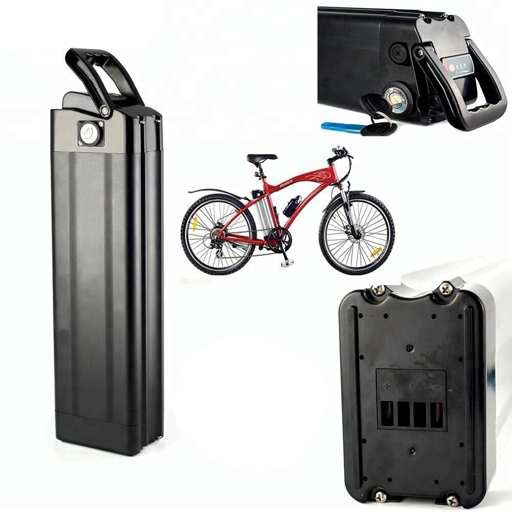 Yasco 36 V 15 Ah Ebike batteria al litio rimovibile con caricatore, kit di conversione della batteria della bici elettrica di grande capacità (36 V 15 Ah)