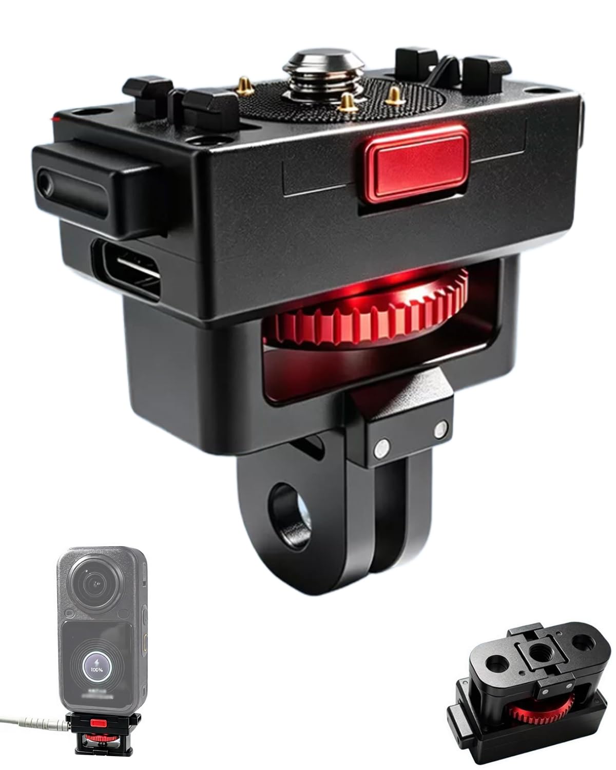 Magnetyczna podstawa ładująca do Insta360 X6, Dual-Lock