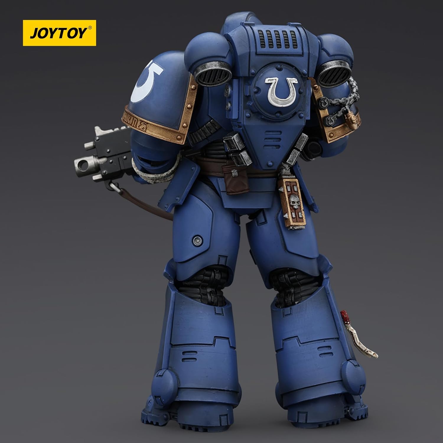 JOYTOY Warhammer 40k Space Marine 2, Uitramarines Brother Chairon 1/18 Action Figure Collect Models, Dedicated to You Who Love Collecting