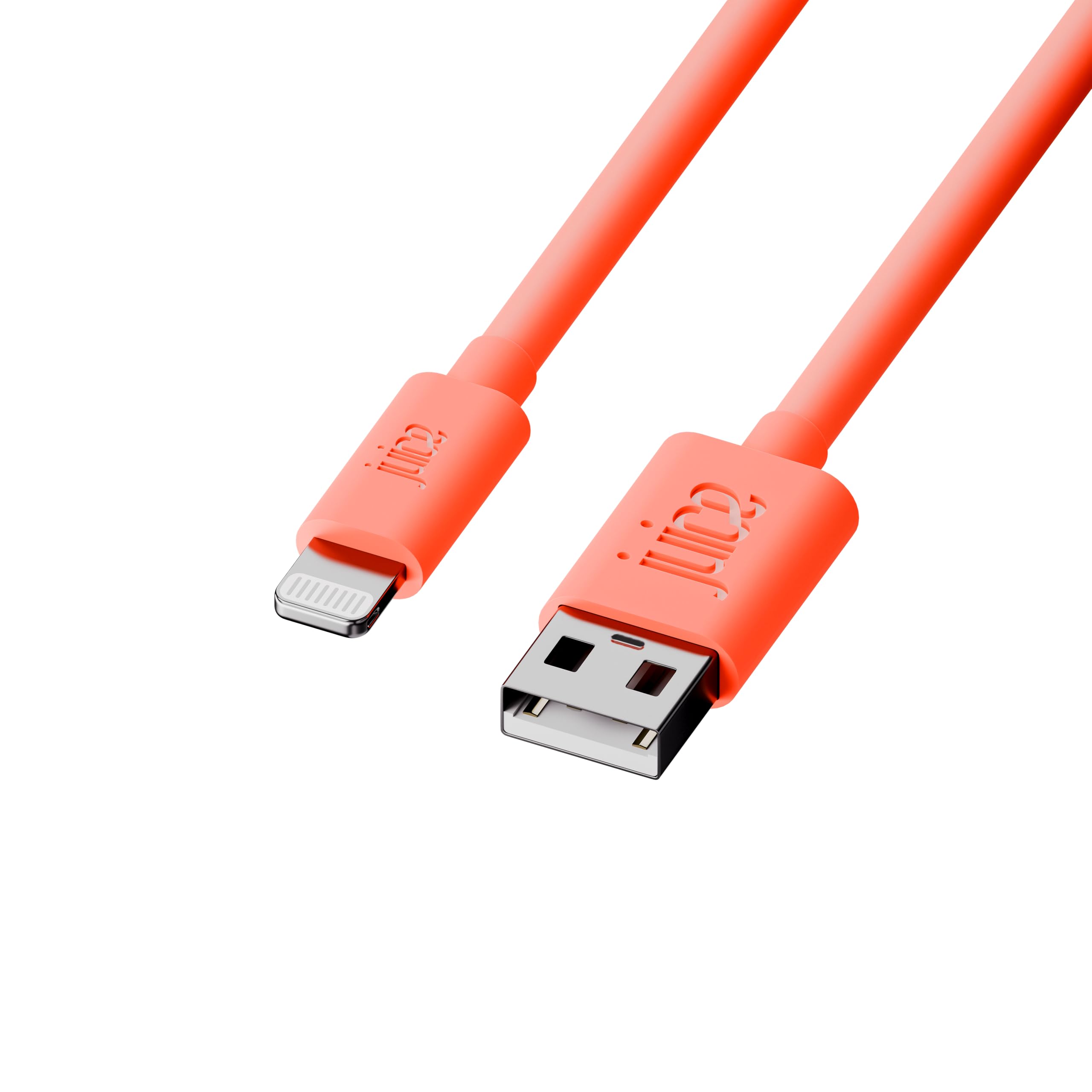 Juice XXL Charge & Sync Cable 3m Orange USB-A to Apple (iPad/iPod/iPhone) LIGHT