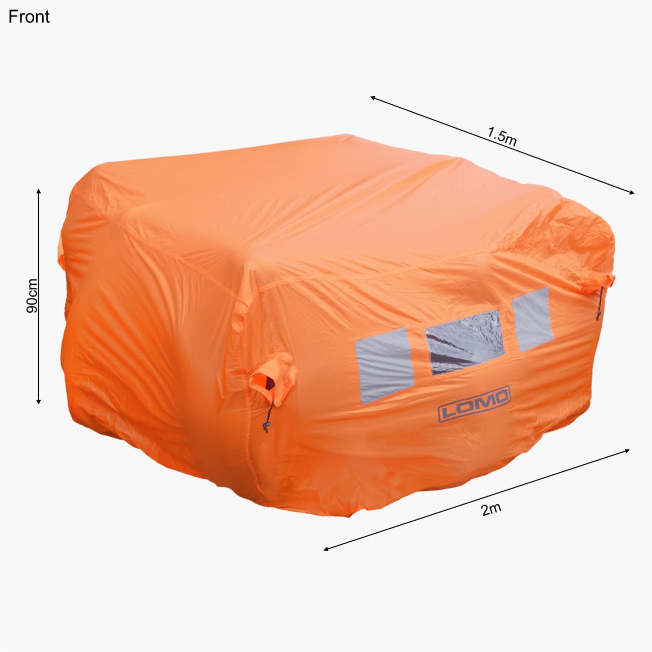 Lomo Abri tempête d'urgence pour 8 personnes pour le camping