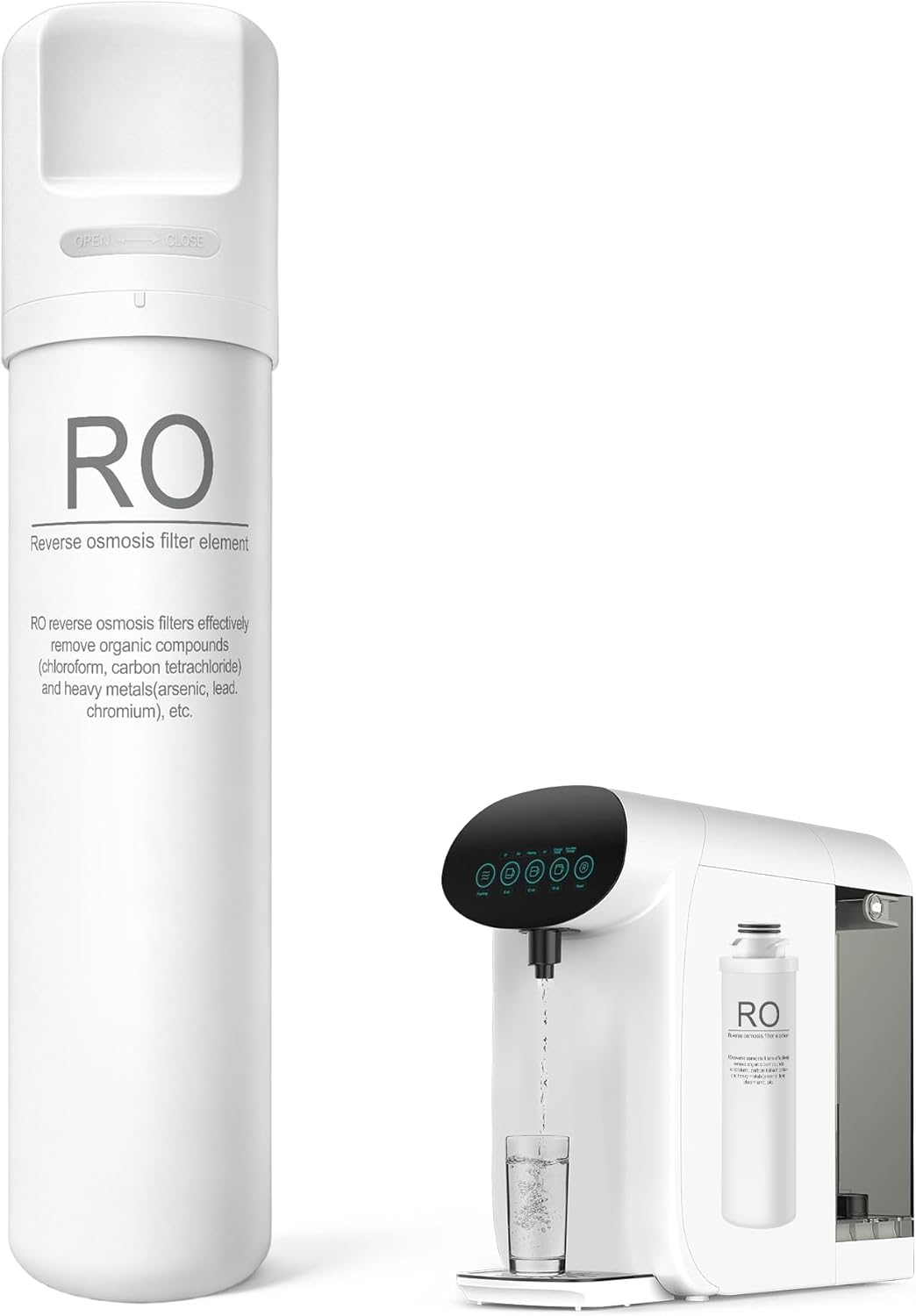 RO Filter Replacement Cartridge Compatible with SimPure Y7, Y7P, Y7T, Y7P-BW, Y7P-W, Y7T-BW-A, Y7T-BW-C, Y7T-A, Y7T-C Series Water Filter, Efficient Purification, 6 Months Replace Cartridge