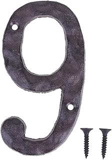 Artibetter Letter Decor Digital Sign Rustic Decor Door Address Number Home Address Number Metal Business Phone Numbers Room Gate Number DIY Number Symbol House Signs The Sign Decorate Number