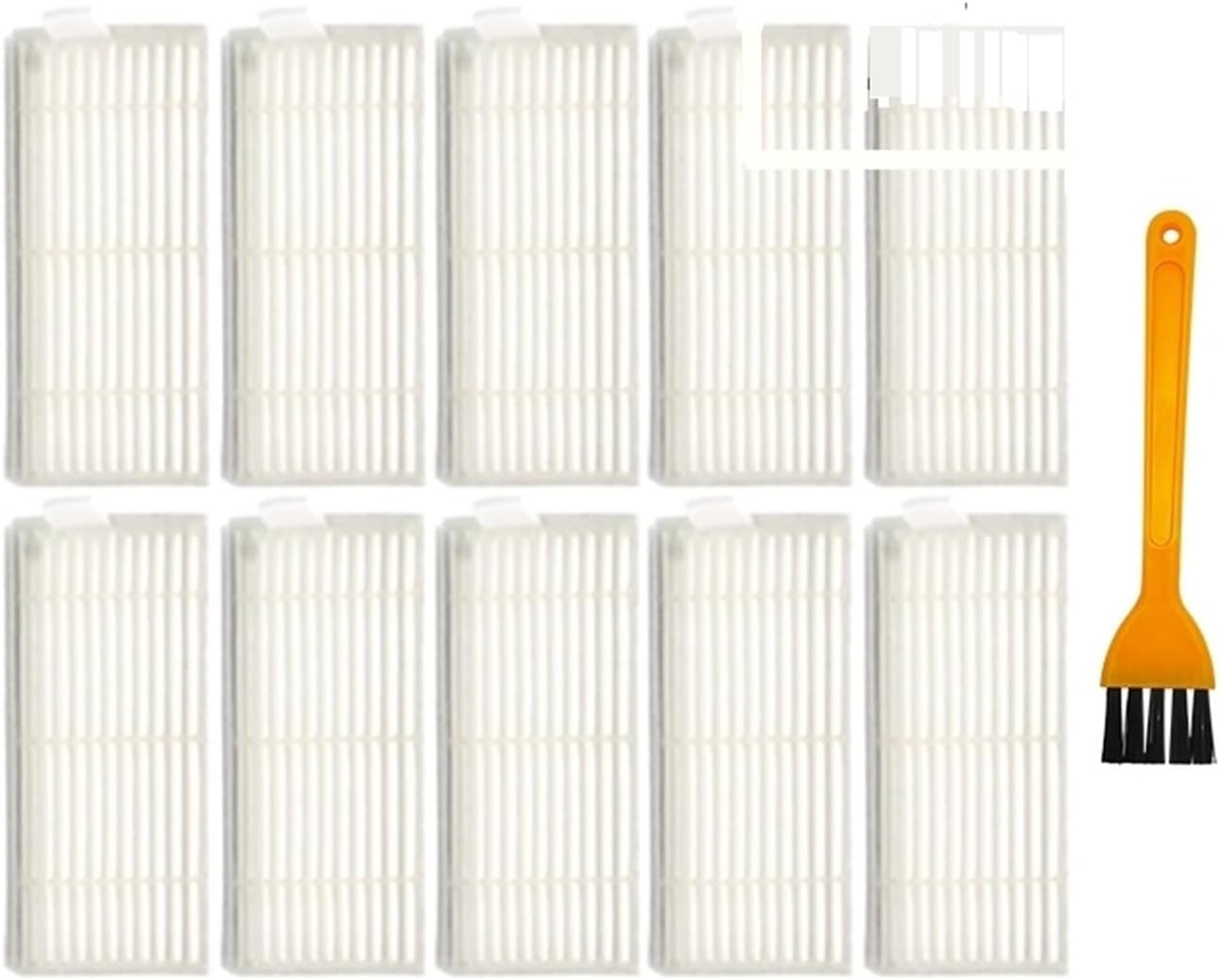 Compatible for ILife V55 Pro Hepa Filter Edge Side Brush Mop Cloths Rag Replacement Robotic Vacuum Cleaner Spare Part Accessory Kit (Color : 4)