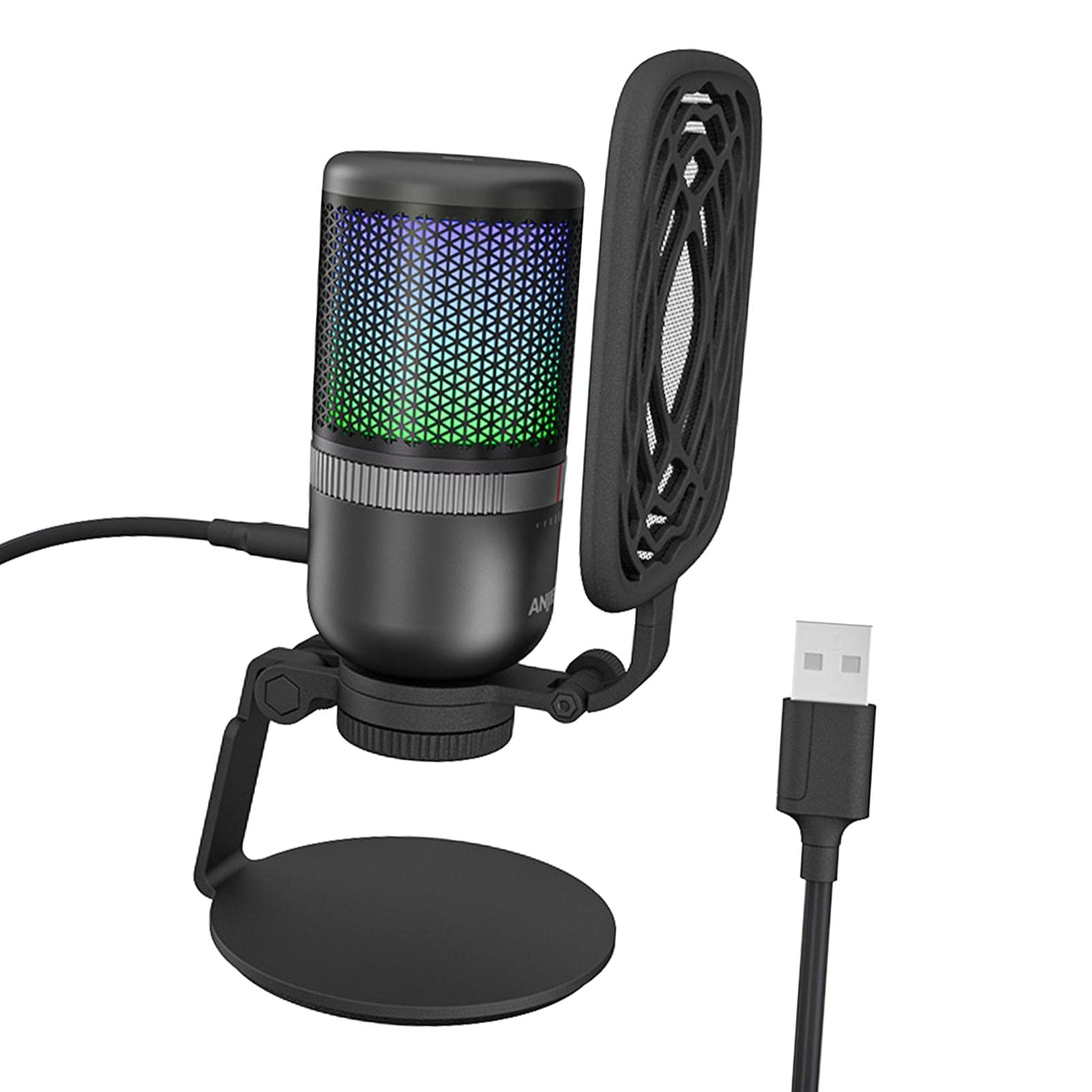 USB Microphone Volume Control Knob Studio and Computer Condenser Mic|Microphones|Computers/Tablets & Networking-image-23