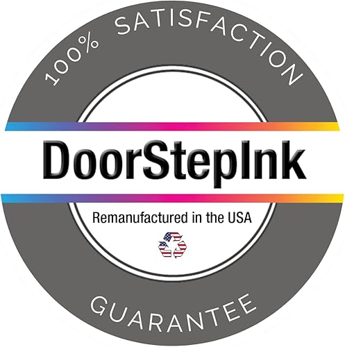 Miniatura 5 de DoorStepInk Cartucho de tinta remanufacturado en Estados Unidos para HP 932 XL 932XL negro y HP 933 XL 933XL 933XL cian, magenta, amarillo, paquete