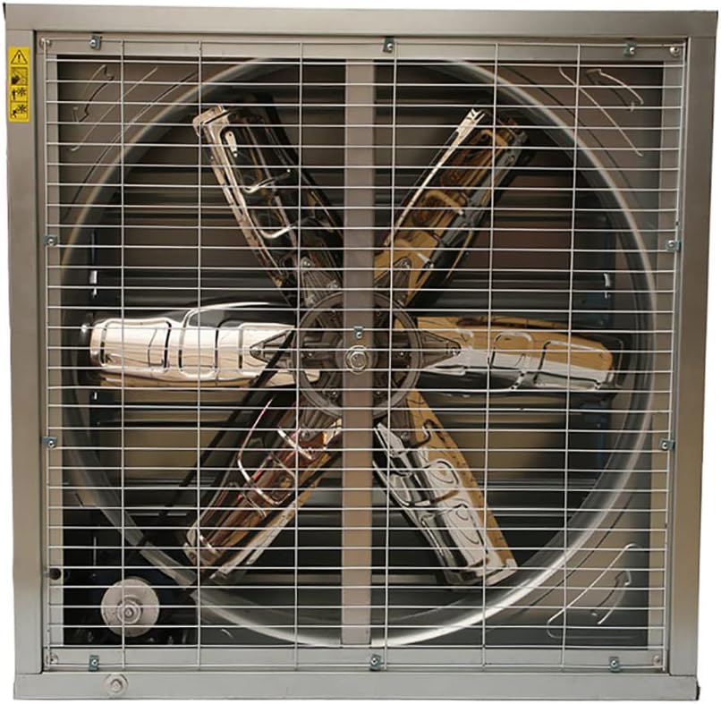 XIBANY Wall Mounted Exhaust Fan Axial Flow Fan Negative Pressure Fan