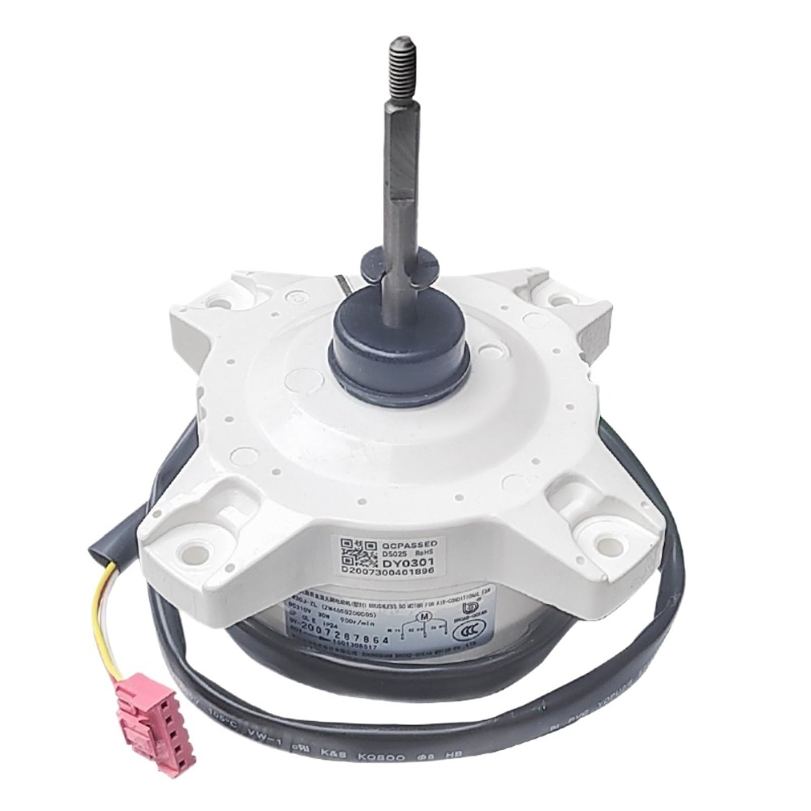 BONZMXDKHQ 1pcs FW30J-ZL ZW465B200005 Outdoor Unit DC Fan Motor Air Conditioner Conditioning Spare Parts