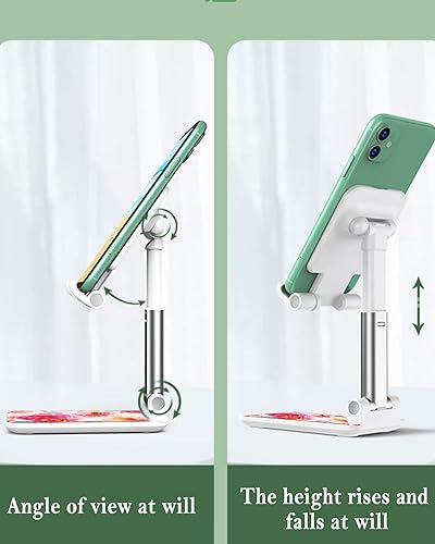 Miniatura 4 de Soporte plegable para teléfono de escritorio, soporte ajustable para teléfono celular, accesorios de escritorio, soporte de teléfono portátil