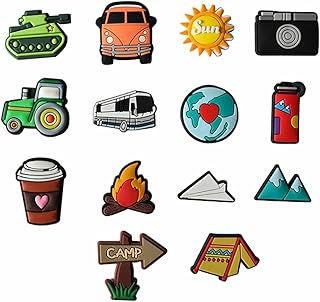 Camping croc charms Clearance