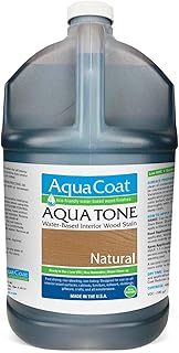 Aqua Tone Water-Based Wood Stain (Natural, Gallon)