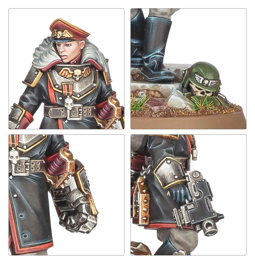アストラ・ミリタルム：政治将校グレイヴス COMMISSAR GRAVES Amazon | ウォーハンマー40000 アストラ・ミリタルム：政治将校