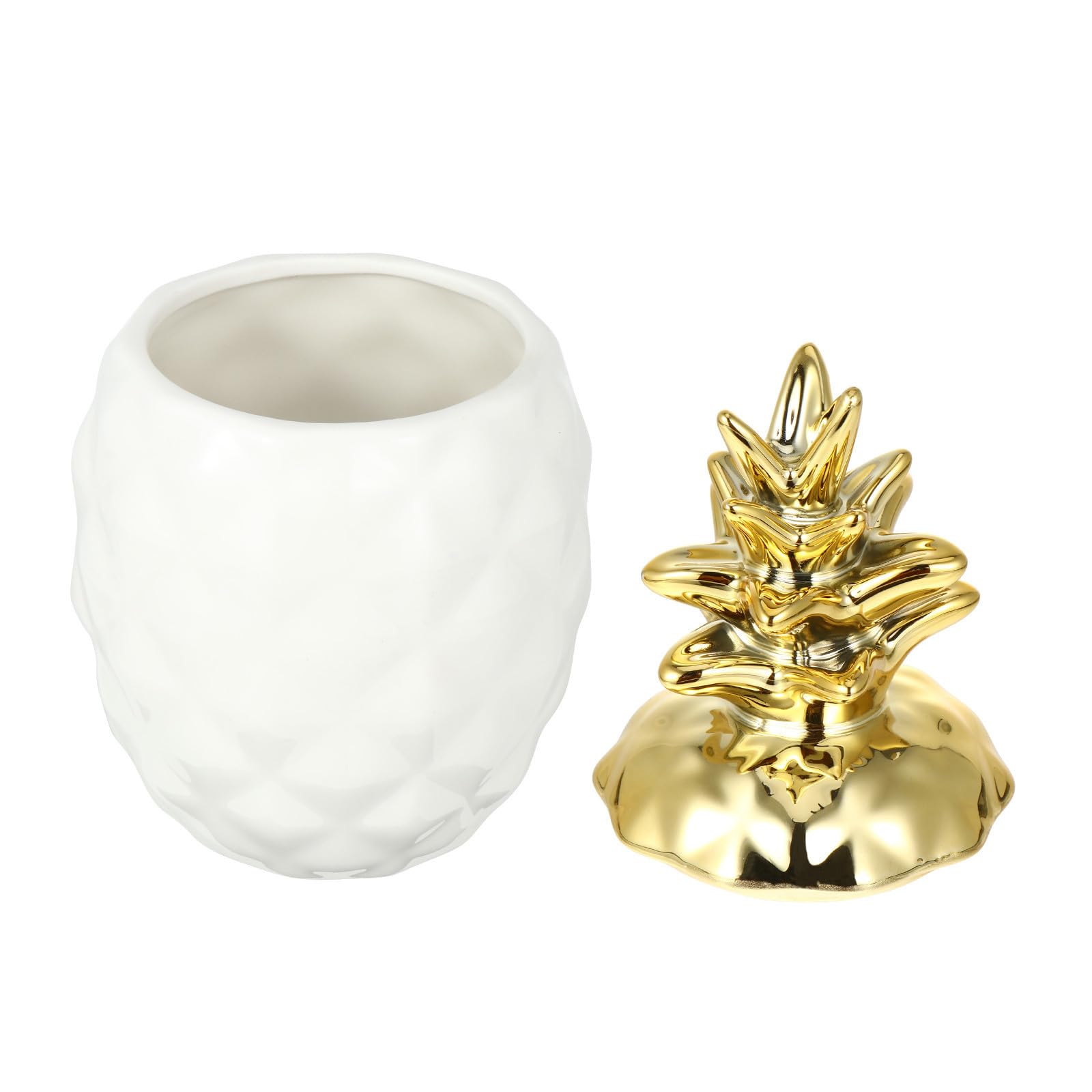 Céramique blanche ananas boîte de rangement pour sublimer votre table de chevet