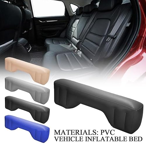 Miniatura 2 de Colchón inflable de viaje para automóvil, colchón de asiento trasero, colchón de aire, cojín de cama de aire, cojín de aire para la mayoría de