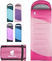 Vista 1 de GEERTOP Backpacking Sleeping Bag for Camping, Lightweight Sleeping Bags for Adults Kids Summer Warm Cold Weather Hiking Travel