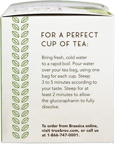 Miniatura 4 de Té Brassica Té Verde Sencha descafeinado con truebroc, 16 bolsitas de té