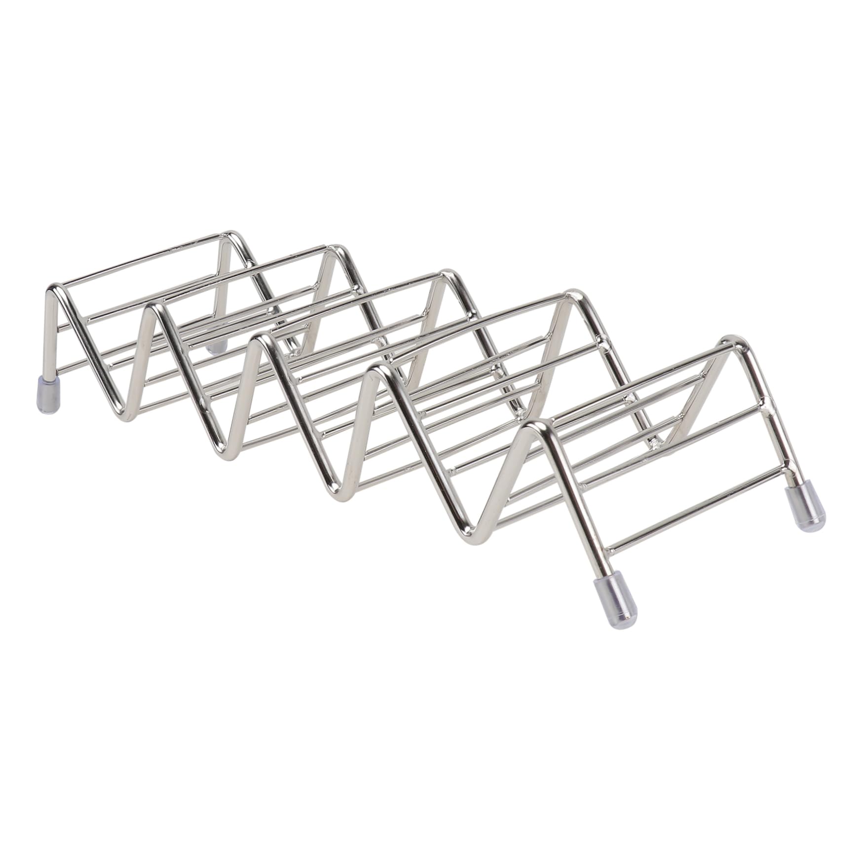 MOLUCKFU 1pc Pancake Stand Home Taco Holders Burrito Tortillas Pancake Rack Pancake Display Tacos De Para Mujer Taco Shelf Comal for Tortillas Tortilla Rack Tray Plates Stainless Steel