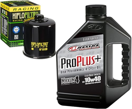 RAD Powersports Kit de cambio de aceite para Polaris 2009 Sportsman Touring 500 sintético 10W-40