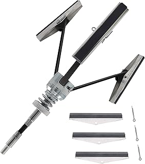 Engine Cylinder Hone Tool 2"-7" Diameter Adjustable Deglazer Kit with 3-Piece 4" Long Stones 220 Grit