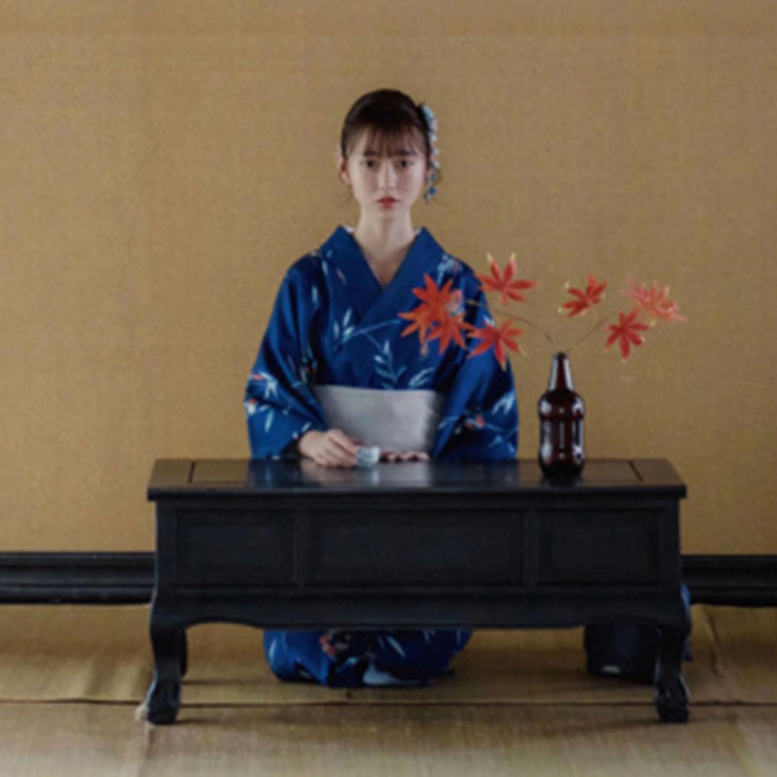 THE STYLE SUTRA Women's Japanese Kimono Loungewear Traditional for