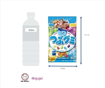Amazon | 春日井製菓 つぶグミソーダ 80g×6袋 | 春日井製菓