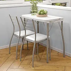 Conjunto Sala de Jantar Tallim com Mesa e 2 Cadeiras 2999 Carraro