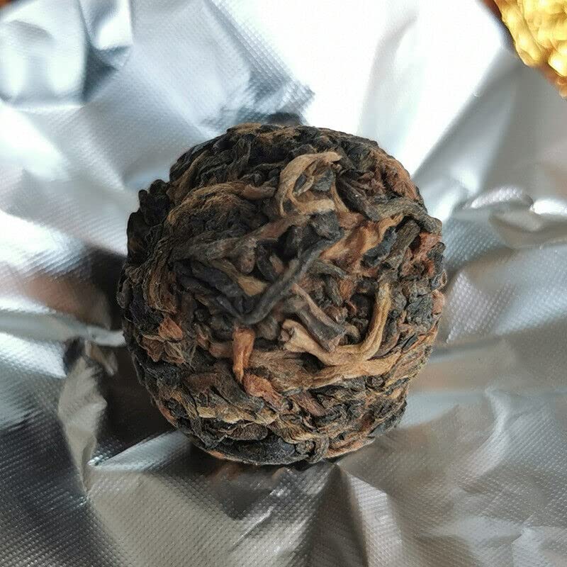 Thé mûr Dragon Pearl 500g, la solution Puerh Golden Bud pour une digestion légère