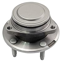 Vista 282 de TRQ Juego de 2 rodamientos de rueda trasera y conjunto de cubo con sensor ABS compatible con Ford Transit Connect 2014-2018