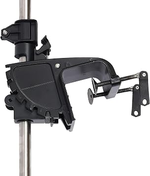 Electric 12V Trolling Motor - 7 Speed 45lbs Thrust Saltwater Transom Mounted Trolling Outboard Motors for Kayak, Jon Boat, Small Boat
