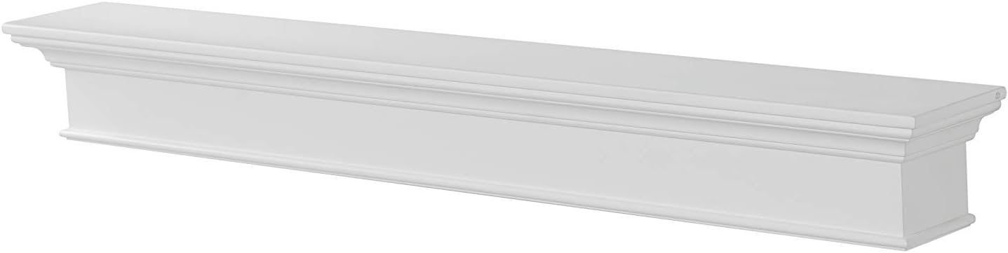 Mantels Direct Colton Étagère De Cheminée Blanc 152,4 Cm