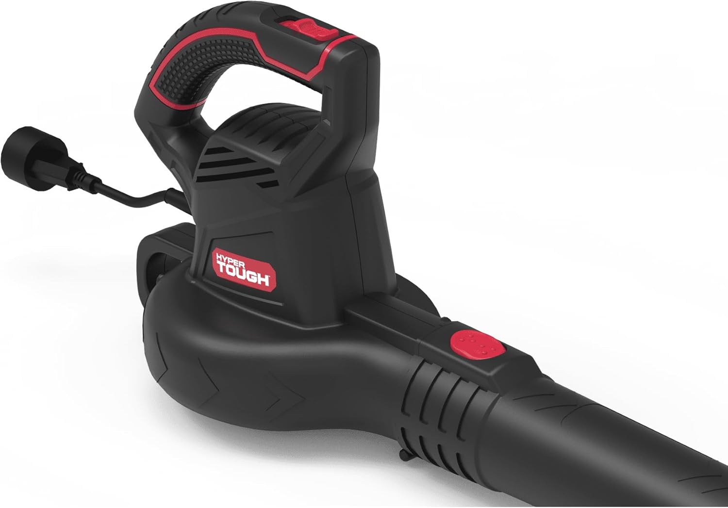 Blower handle with cord retention