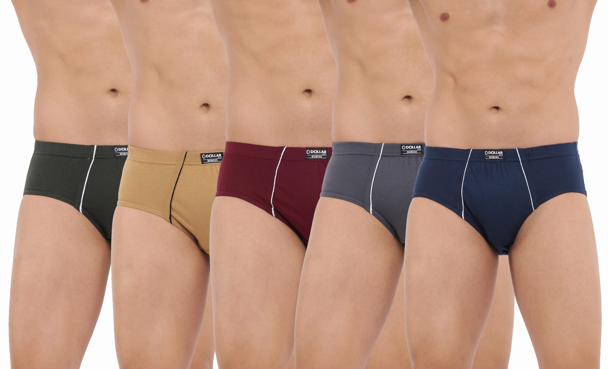 Men's Cotton Modern Regular Solid Brief-image-38