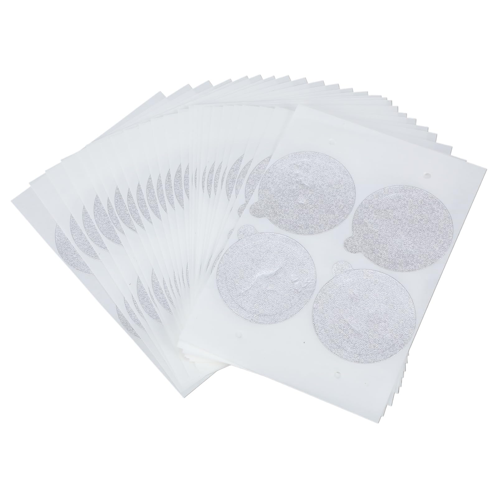 Oxxggkao Multicolor 100Pcs Aluminum Coffee Pods Stickers 45Mm Sealers Preservation Covers Sealing Lid Coffee Pods Foils