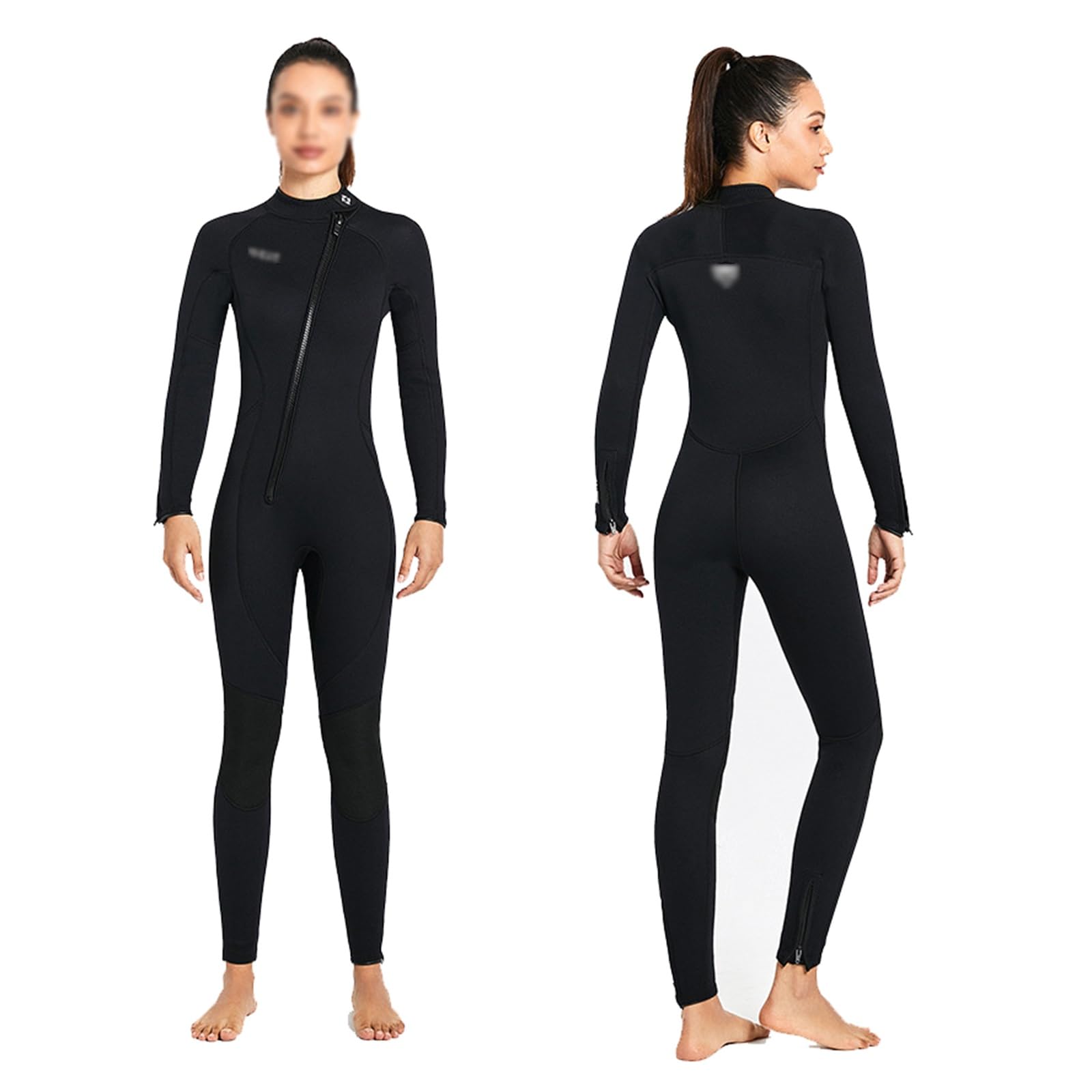 Traje De Buceo para Mujer Traje De Buceo De Neopreno De 3 Mm Mantén El Calor En Aguas Frías Trajes De Baño UV para Surf Natación Buceo