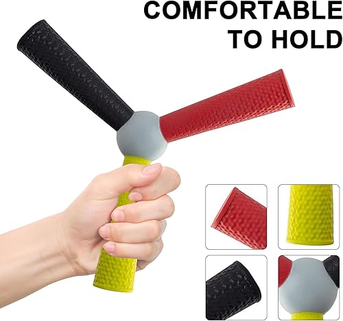 Miniatura 3 de KMRESA Kit de herramientas de entrenamiento de velocidad de reacción de 7 piezas, incluye 1 barra de coordinación de ojos y mano, 6 bolas de