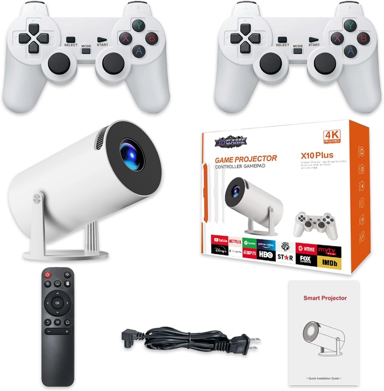 X10 Plus Retro Game Console with...