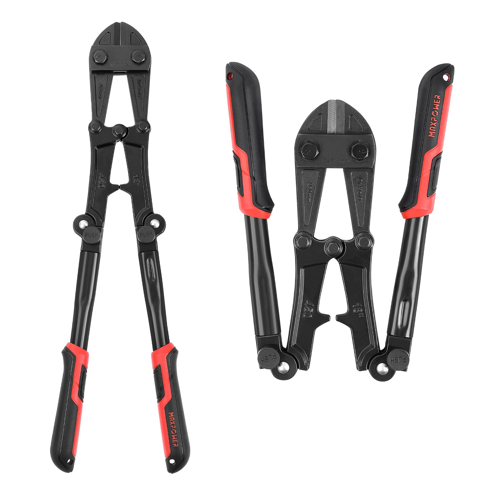 Bolt Cutter 450mm/18" Maximum Opening Capacity: 18mm Bolt Cutter Strong and Sturdy