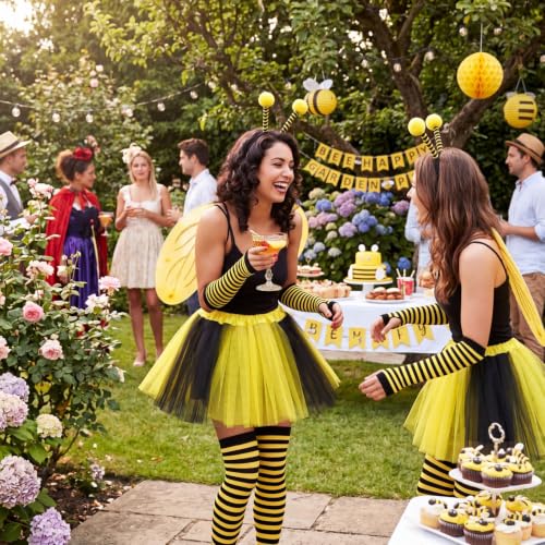 Disfraz completo de abeja para mujer Syhood talla Medium miniatura 5