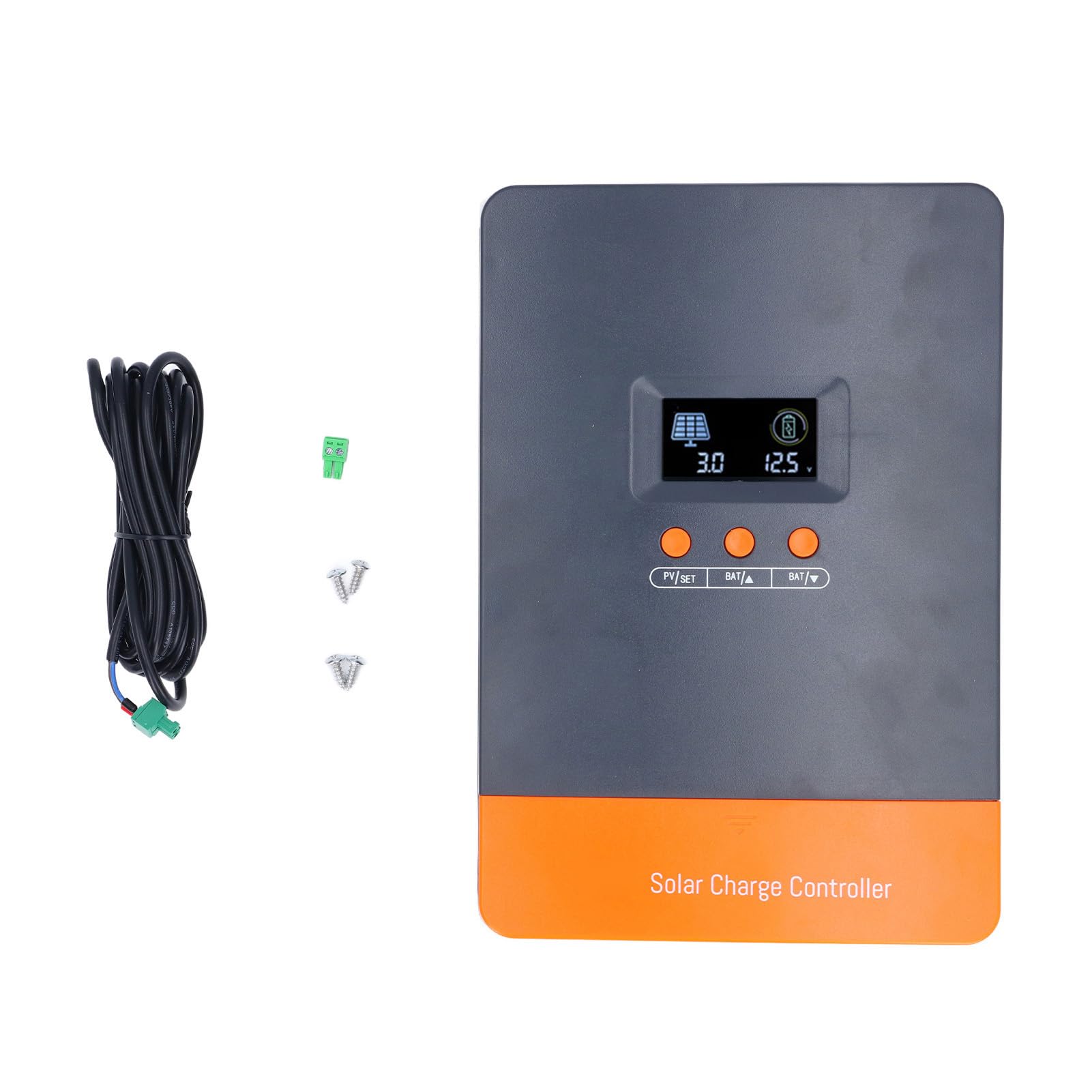 YWBL-WH Regolatore di Carica Solare MPPT 80A Regolatore per Pannelli Fotovoltaici in Lega di Alluminio 12V 24V 36V 48V 160V Ingresso Monitoraggio Al 99% 12 Paralleli per Solare per Yacht per Barche