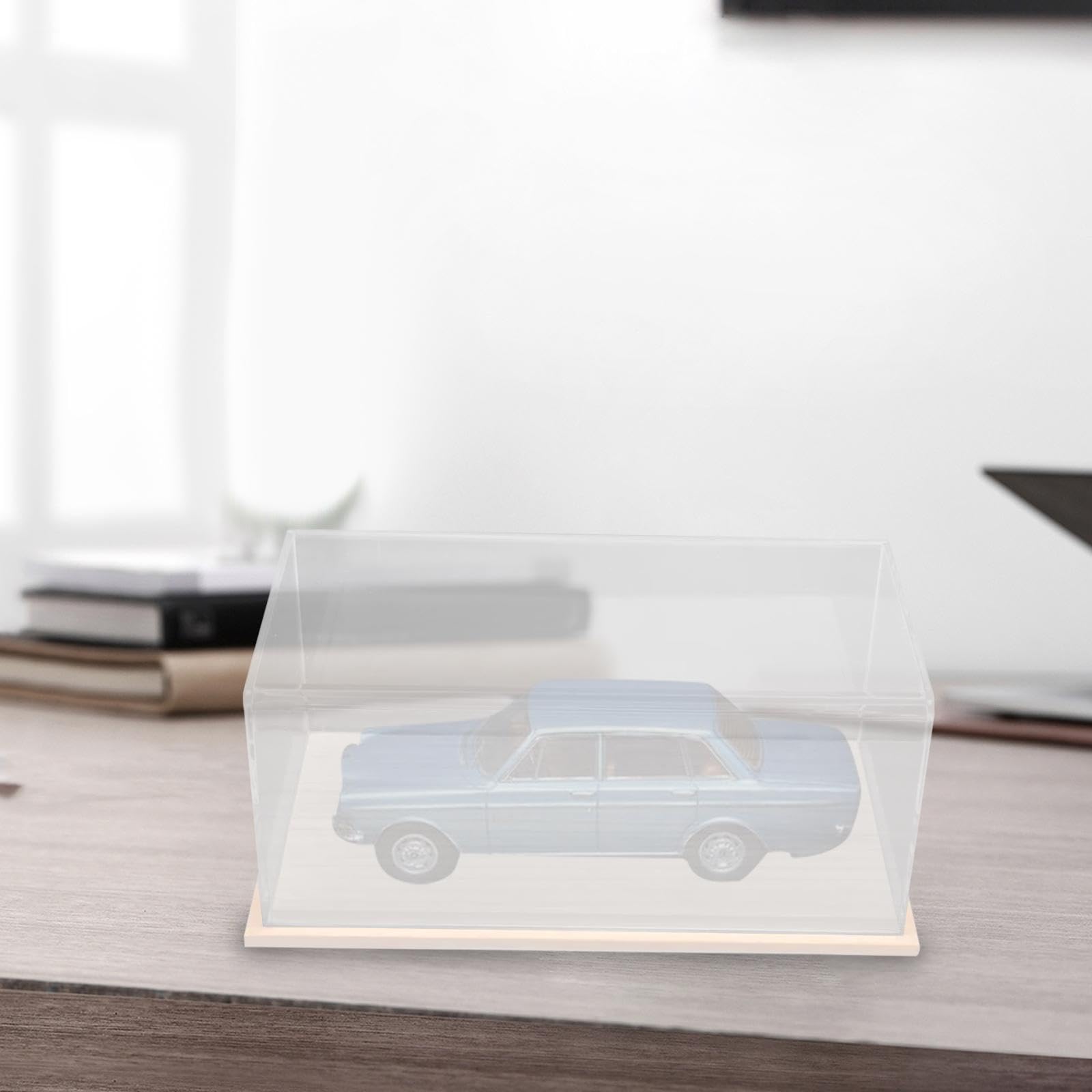 Fenteer Vitrine Transparente en Acrylique pour Maquette de Voiture 1/32, idéale pour Les Arts