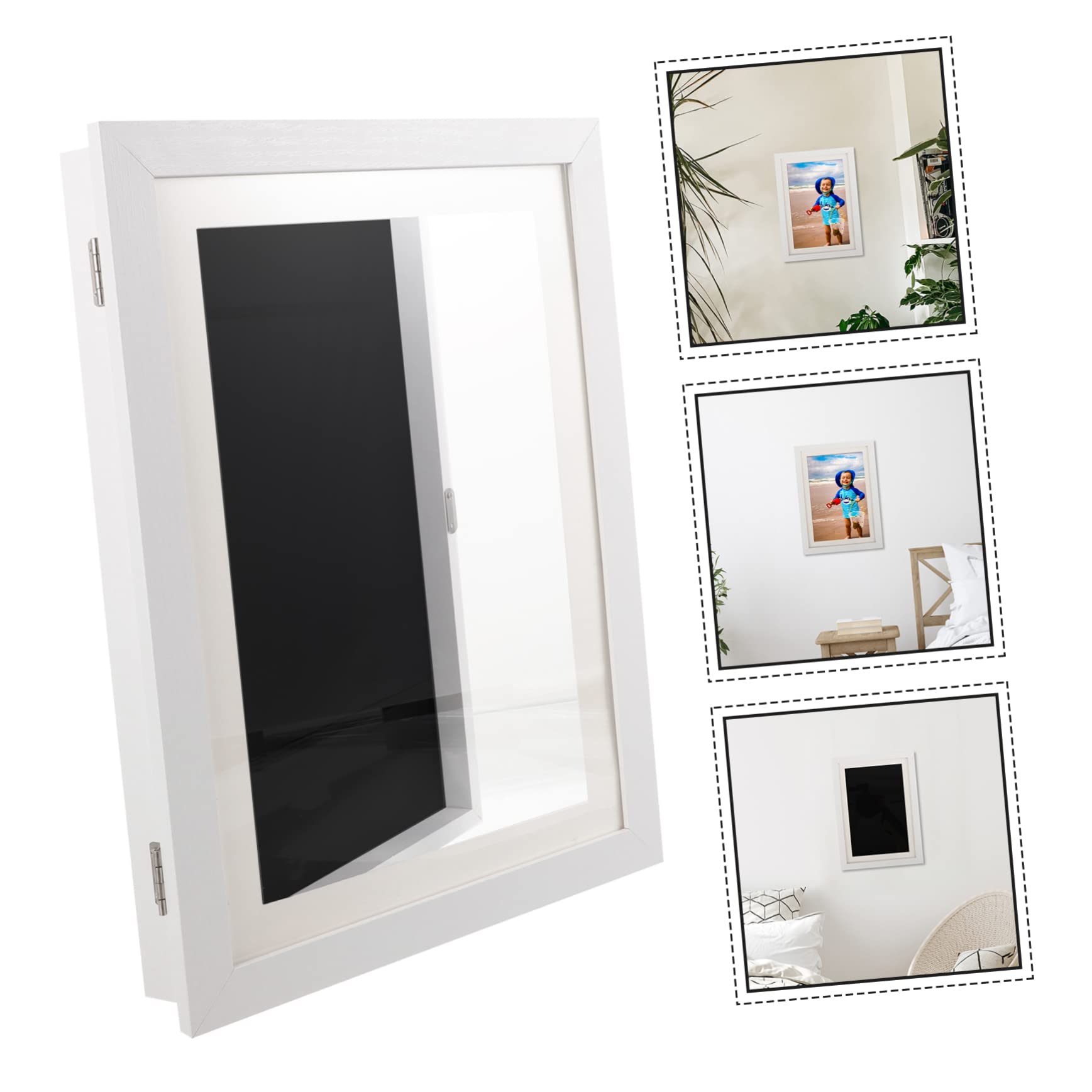 Yardenfun Elegant Boys and Girls Artwork Frame Safe Wood Construction for Bedroom Living Room