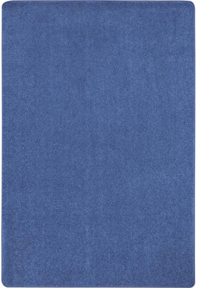 Joy Carpets Kid Essentials Misc Sold Color Area Rugs Just Kidding - Cobalt Blue - 6' x 9' - Rectangle
