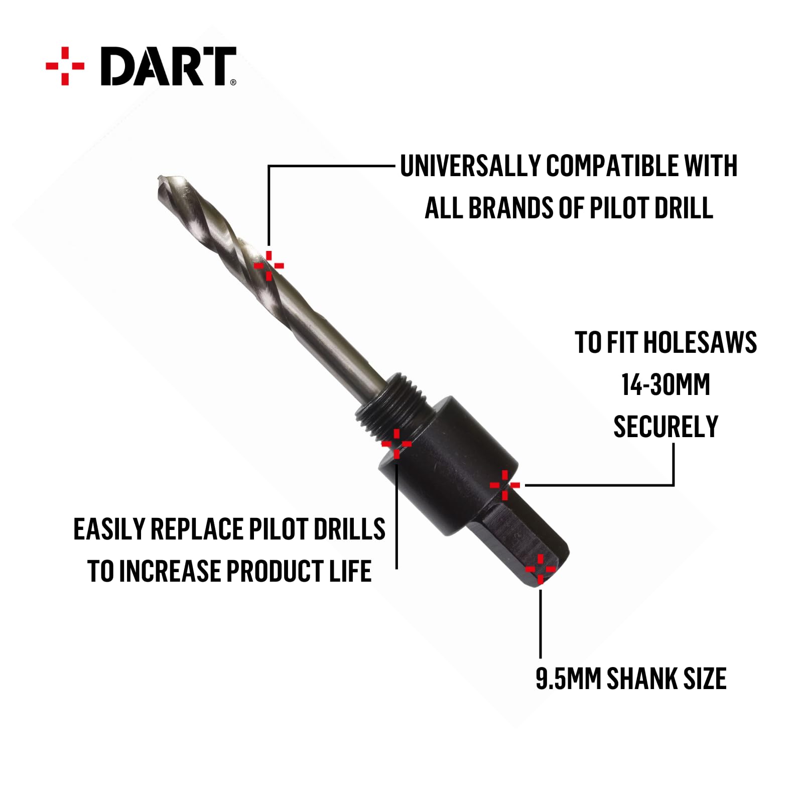 DART A1 Arbor DAA1, Black - Image 2
