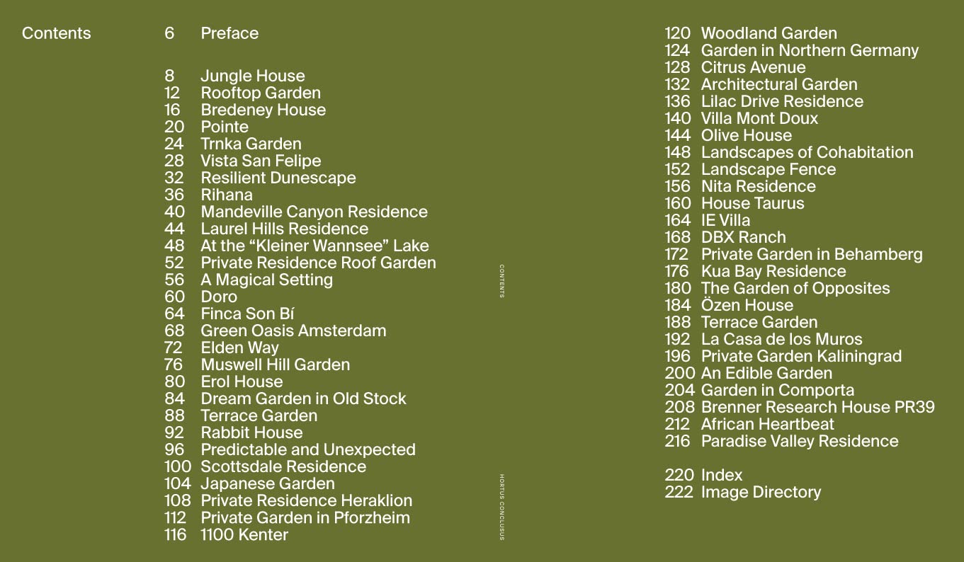 Hortus Conclusus: Gardens for Private Homes