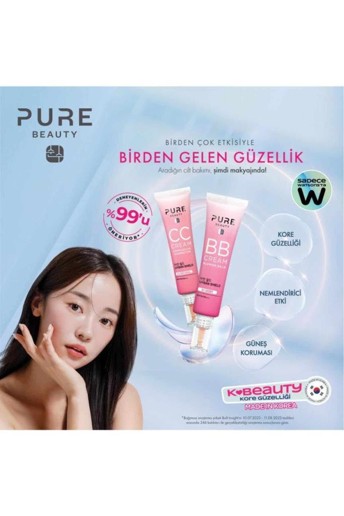Pure Beauty Bb Krem Spf50 Pa Ivory 30 Ml