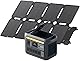 Anker Solix C800 Portable Power Station with Anker Solix PS100 Compact Portable Solar Panel 768Whポータブル電源と100Wソーラーパネルセット AC充電58分 定格出力1200W キャンプライト搭載 大容量 高出力 長寿命10年 A3コピー用紙サイズ 高効率 IP67防塵防水 アウトドア 防災