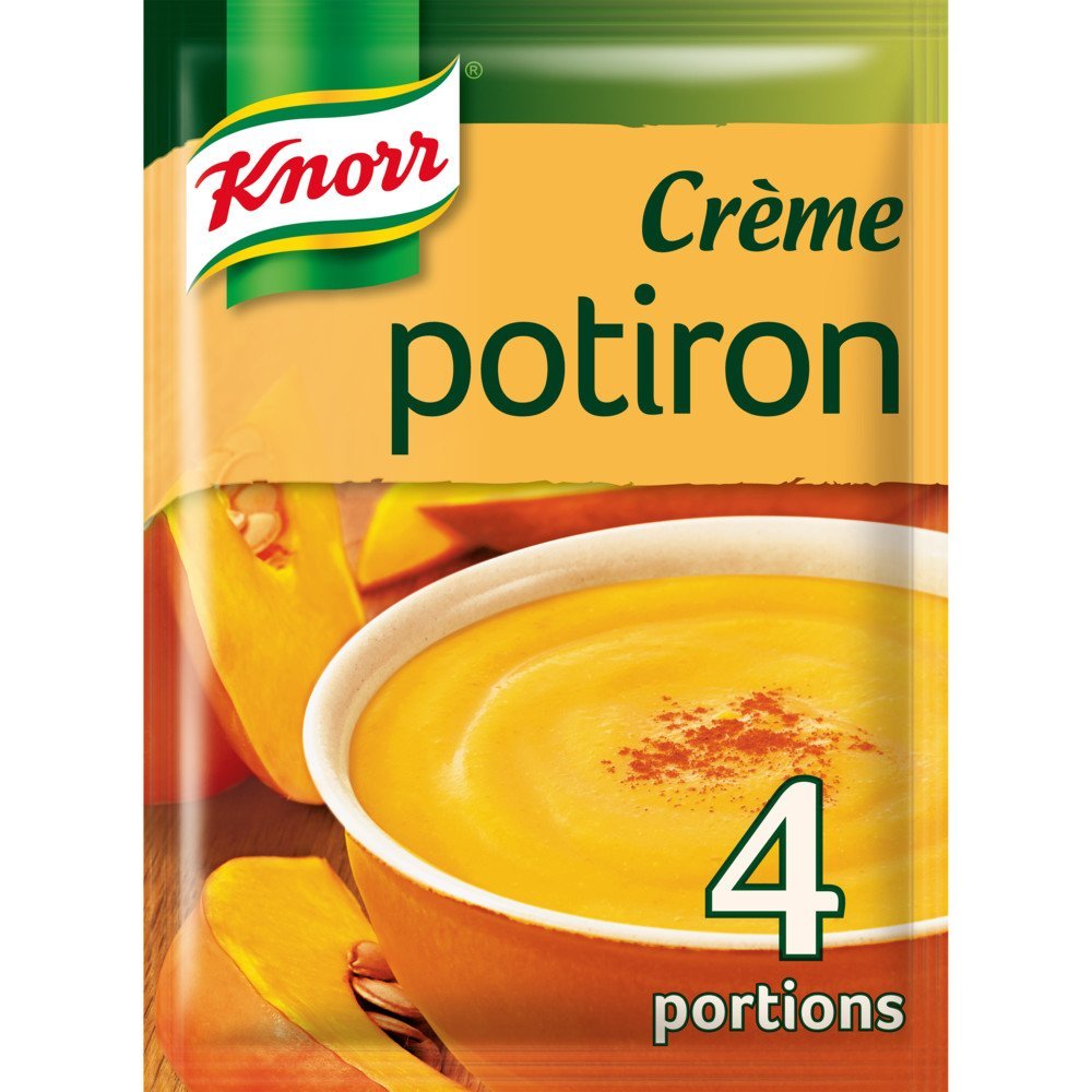 Knorr Kürbiscremesuppe für 3 Personen, 100 g, 10 Stück